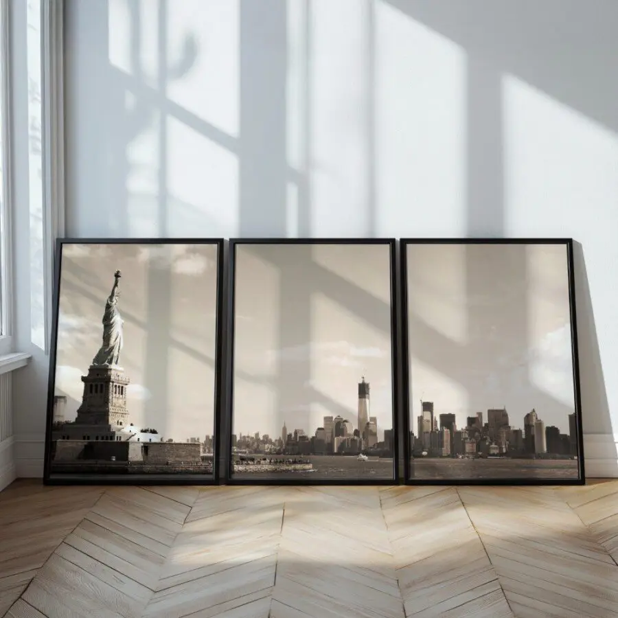 Mural Tríptico Nueva York