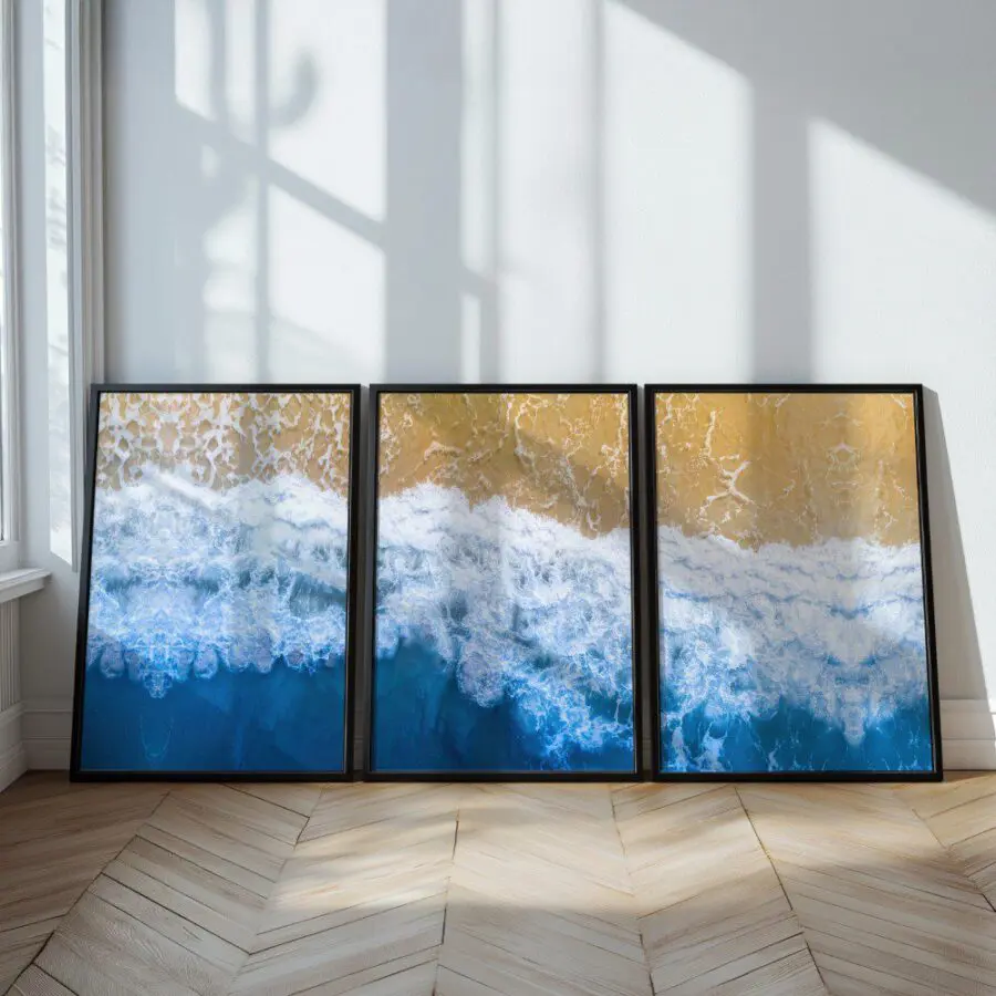 Mural Tríptico Beach