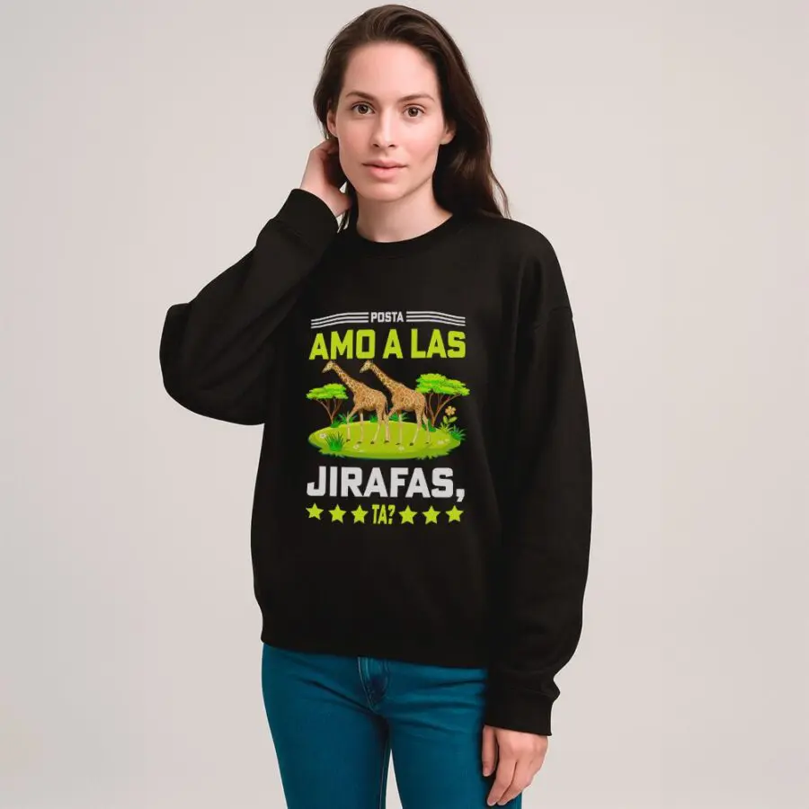 Buzo Amo las Girafas