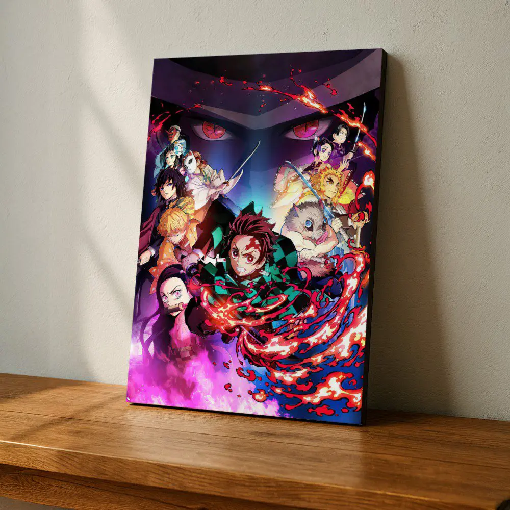 Cuadro de Demon Slayer