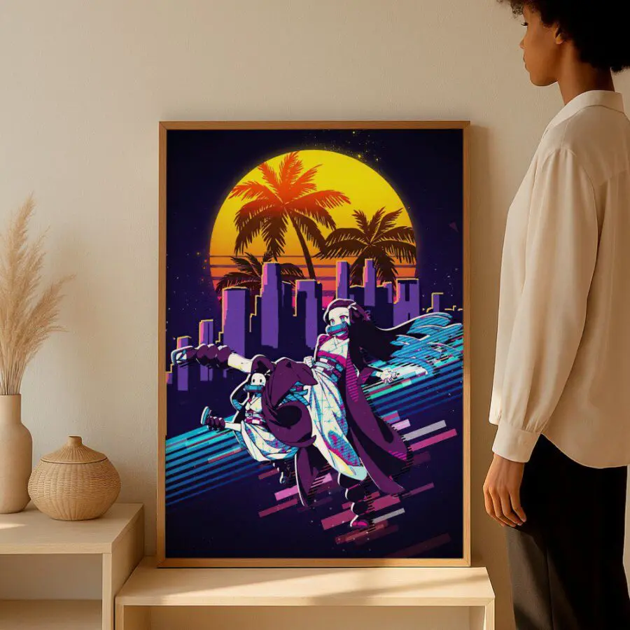 Cuadro de Demon Slayer