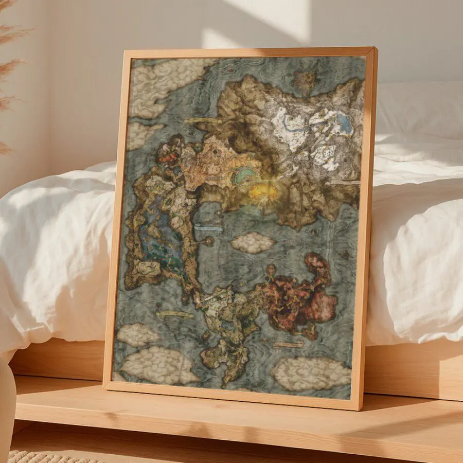 Cuadro de Mapa de las Tierras Intermedias