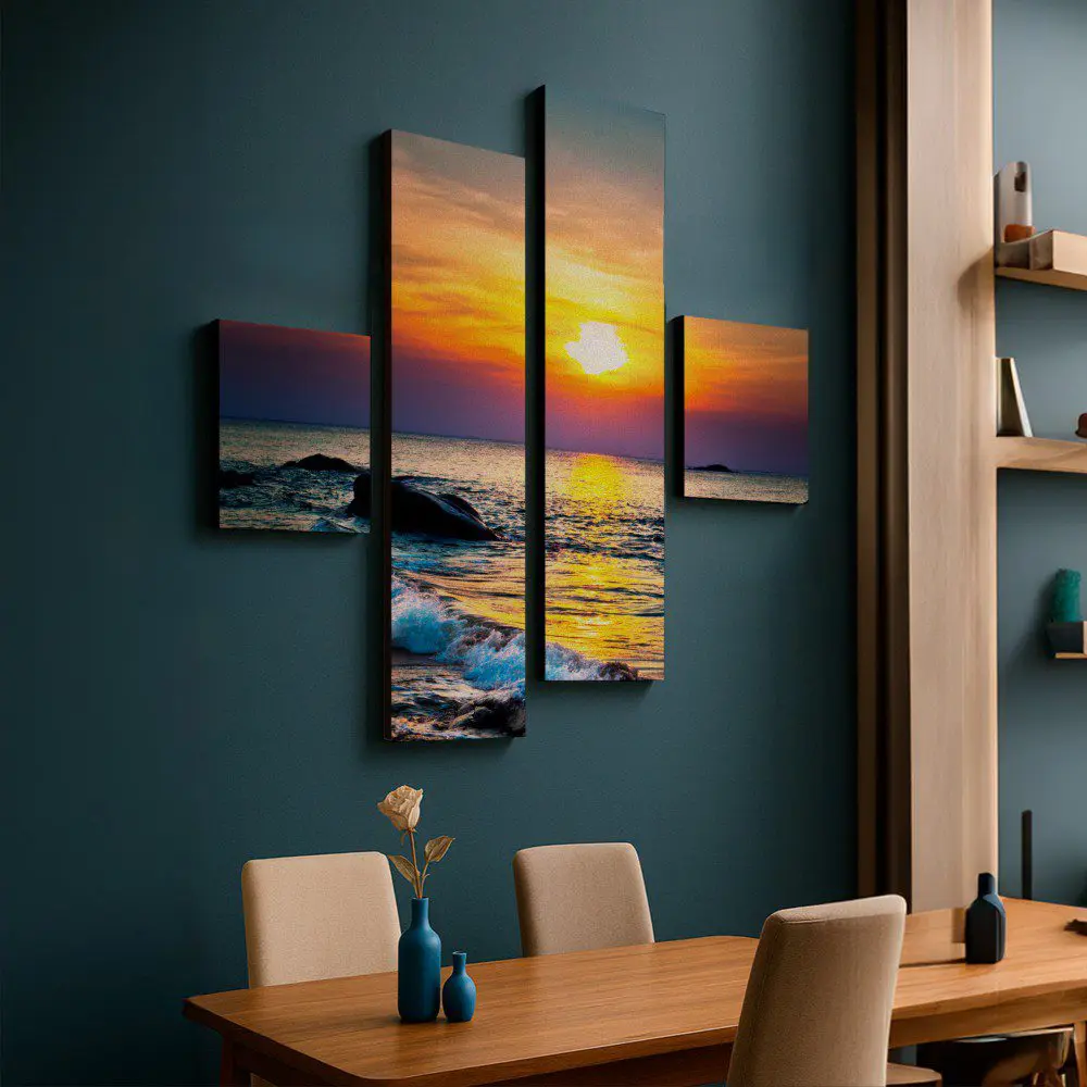 Mural cuadríptico personalizado - Imagen 6