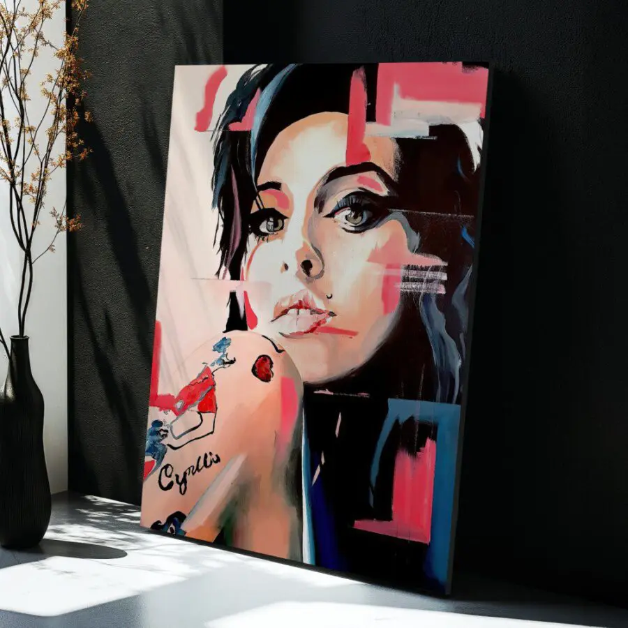 Cuadro de Amy Winehouse