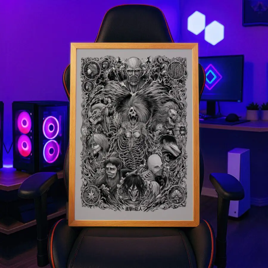 Cuadro de Attack On Titan