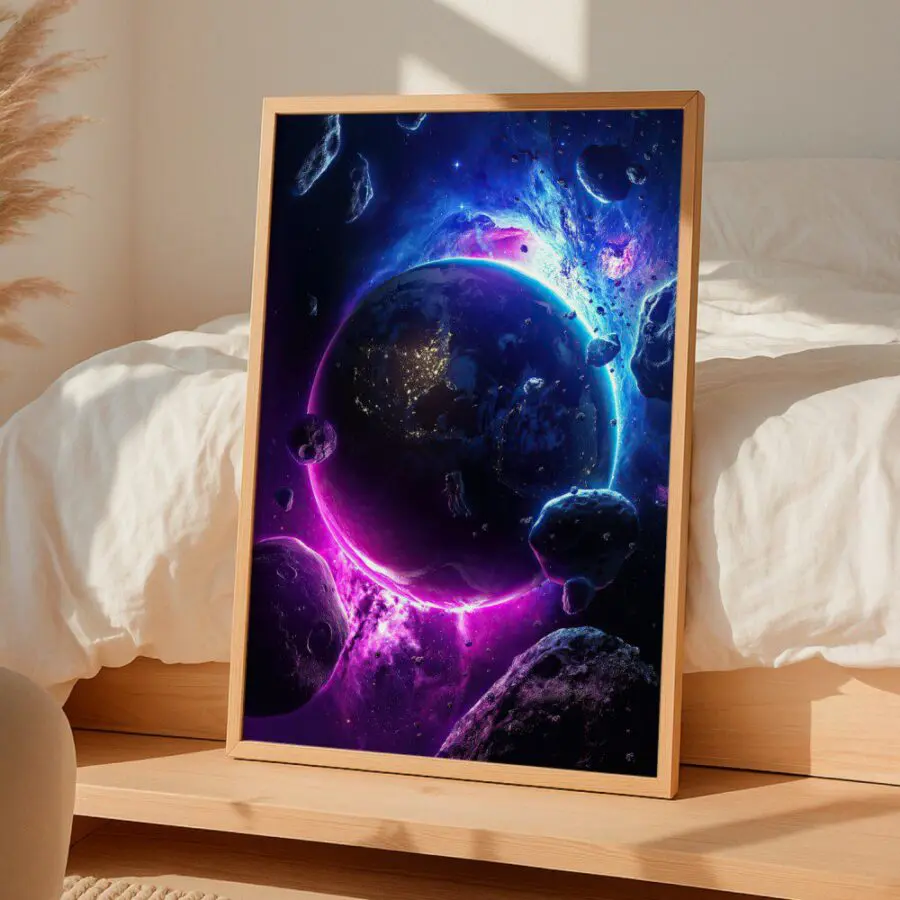 Cuadro de Blue Space