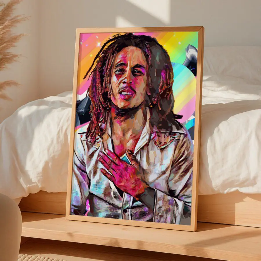 Cuadro de Bob Marley