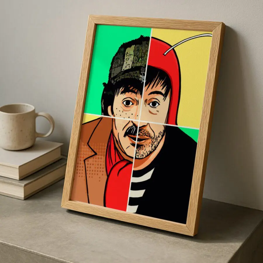 Cuadro de Chespirito