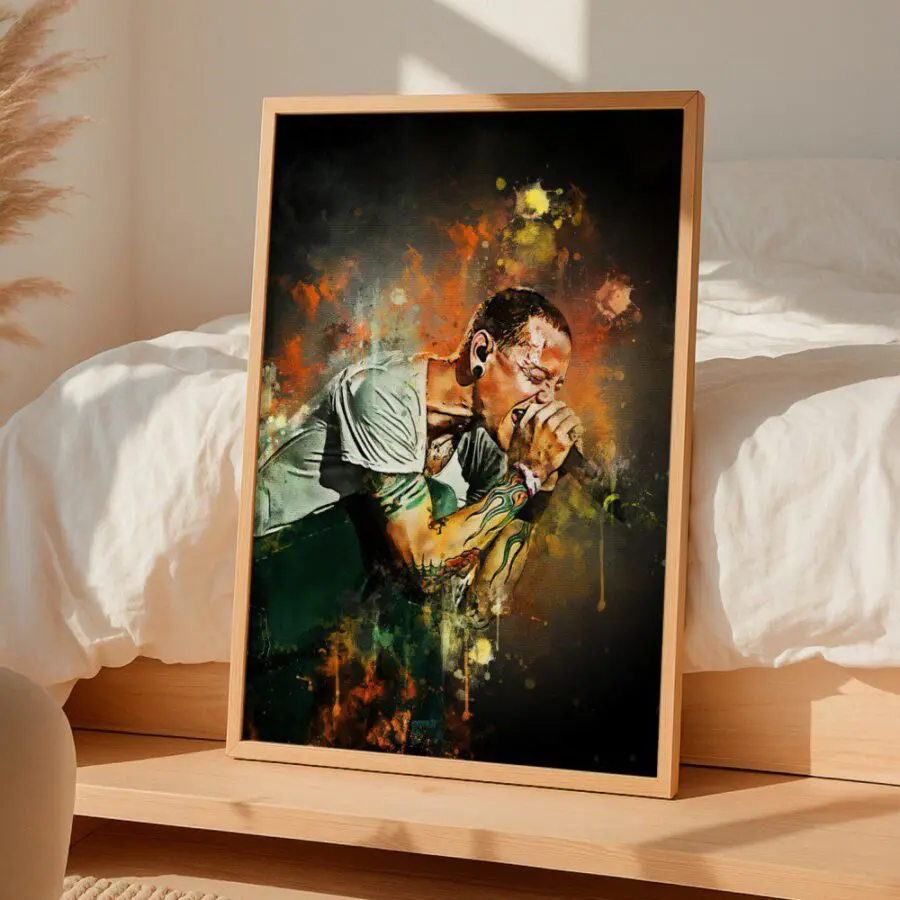 Cuadro de Chester Bennington