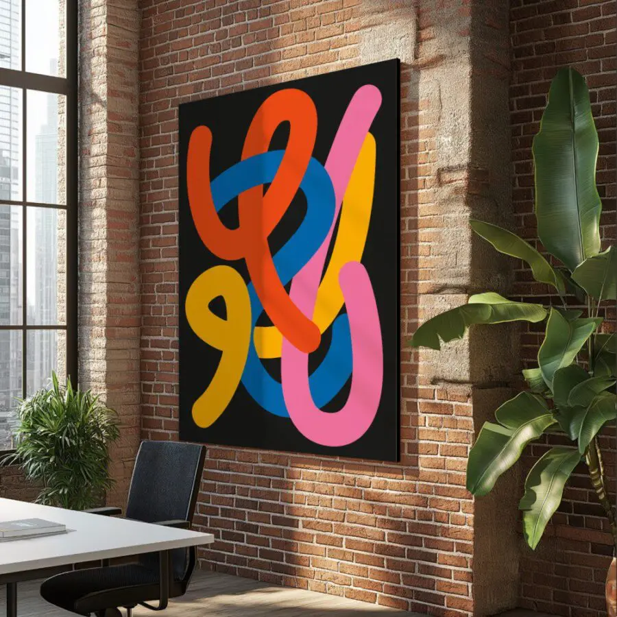 Cuadro de Colorful Vectors 2