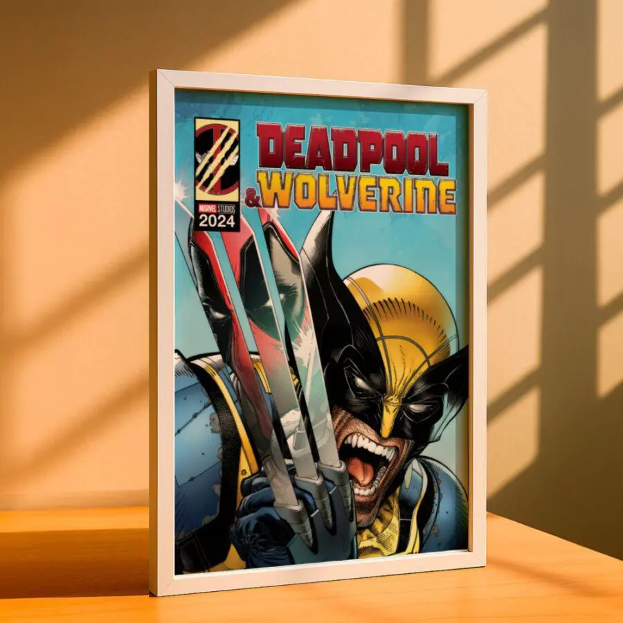 Cuadro de Deadpool y Wolverine Comic