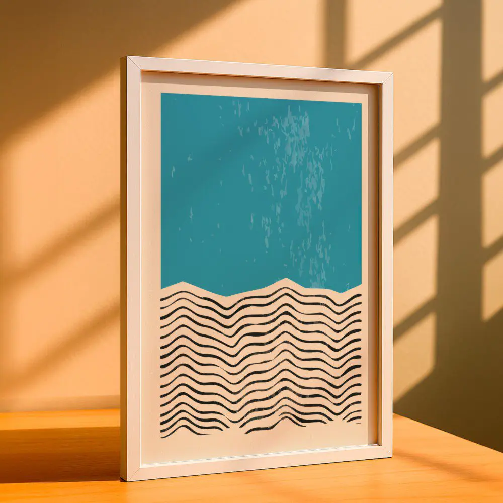 Cuadro Deco Celeste - Imagen 3