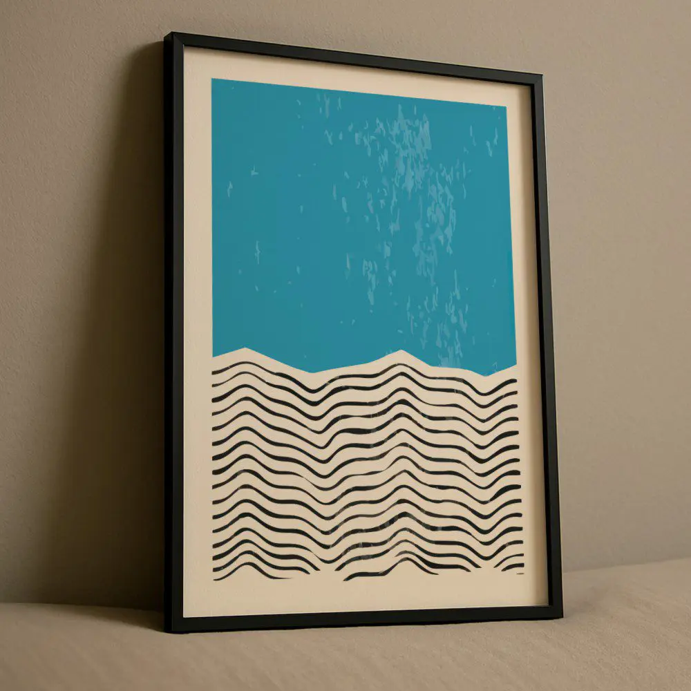 Cuadro Deco Celeste - Imagen 5