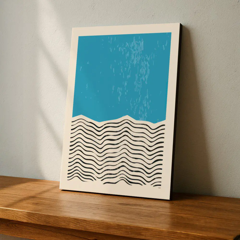 Cuadro Deco Celeste - Imagen 6