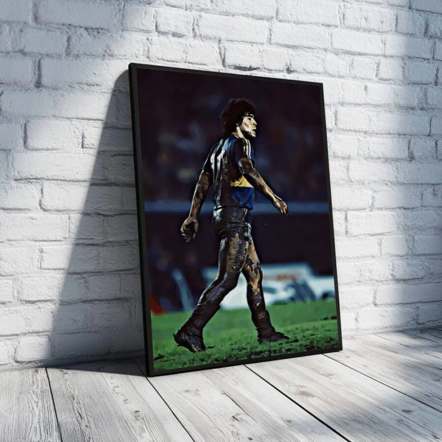 Cuadro de Diego Maradona