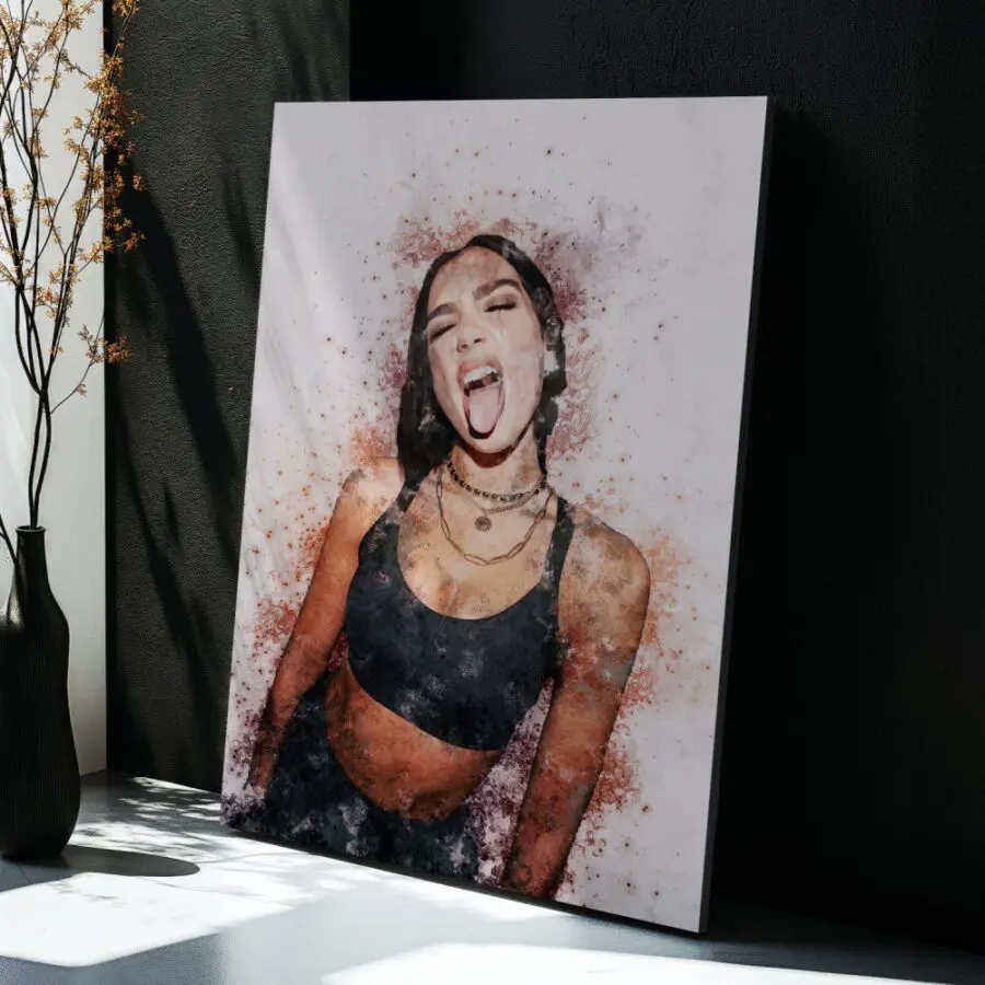 Cuadro de Dua Lipa