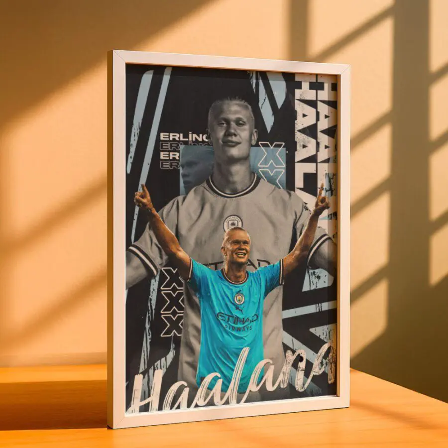 Cuadro de Erling Haaland