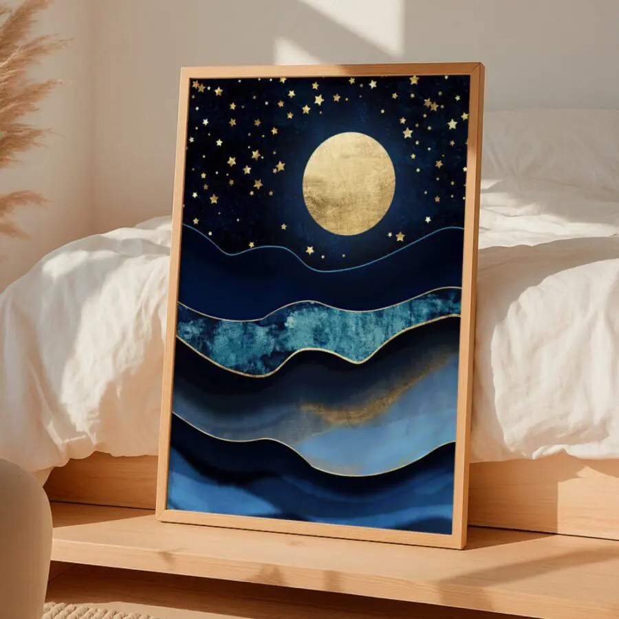 Cuadro de Mar Estrellada