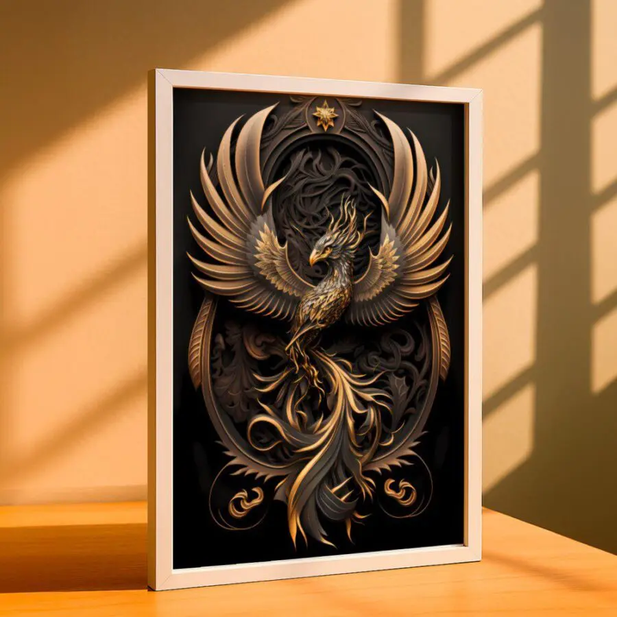 Cuadro de Fénix de Oro