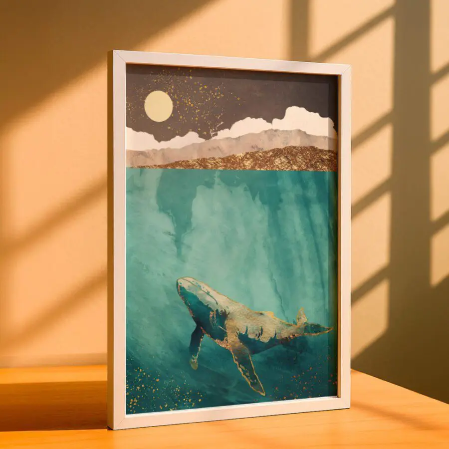 Cuadro de Fondo del Mar