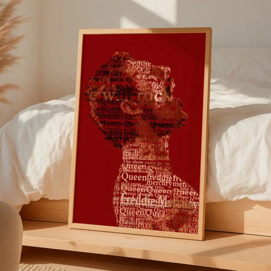 Cuadro de Freddie Mercury