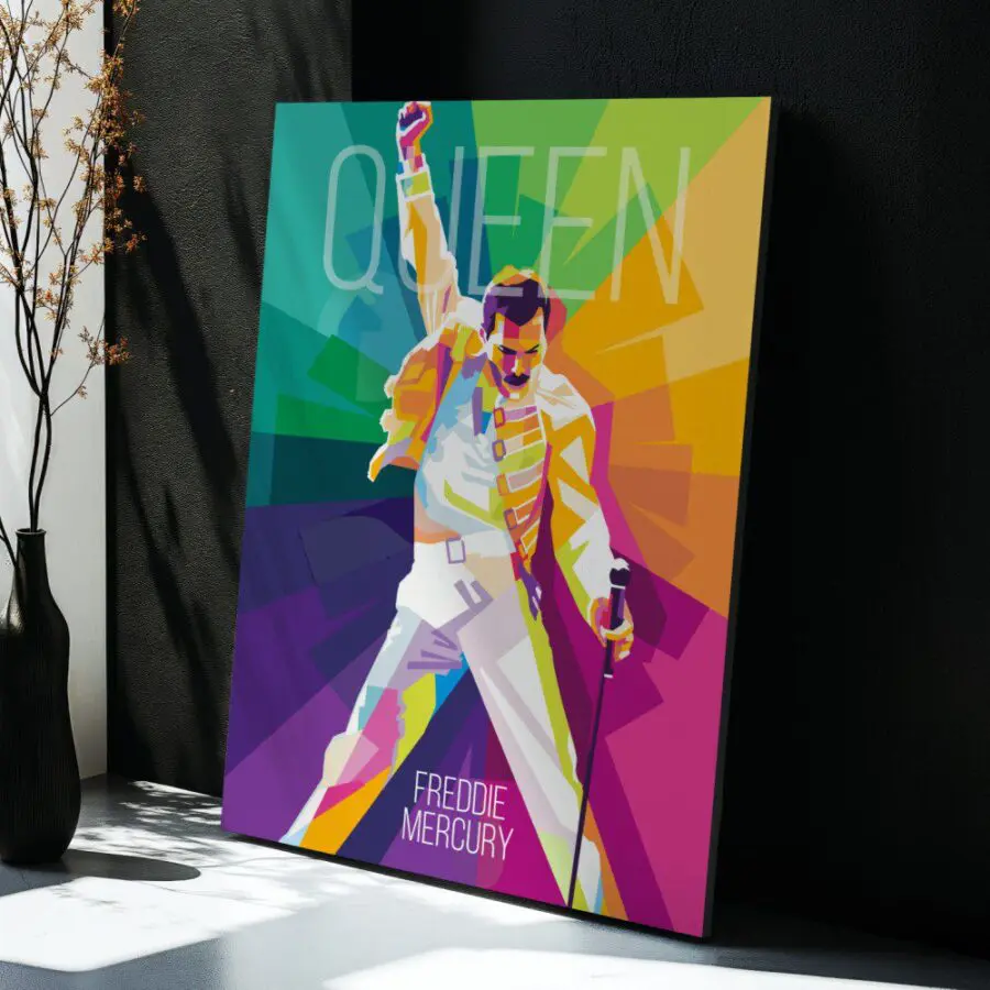 Cuadro de Freddie Mercury