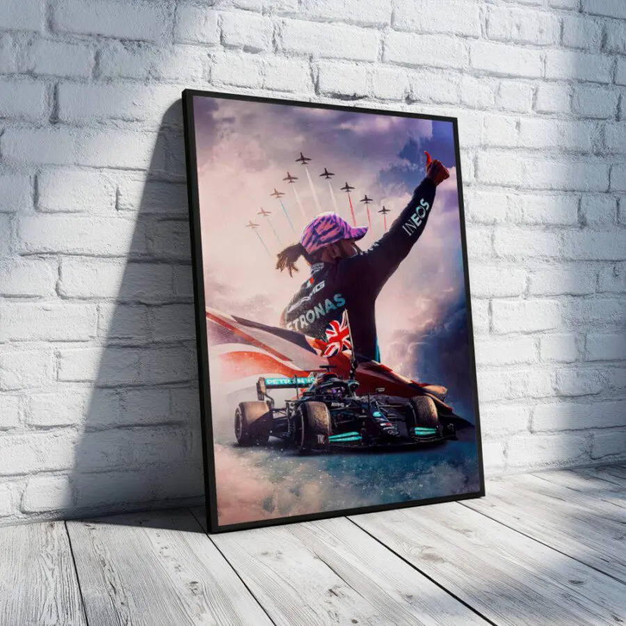 Cuadro de Lewis Hamilton