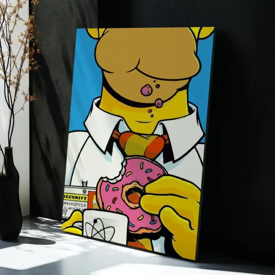 Cuadro de Homero Simpson
