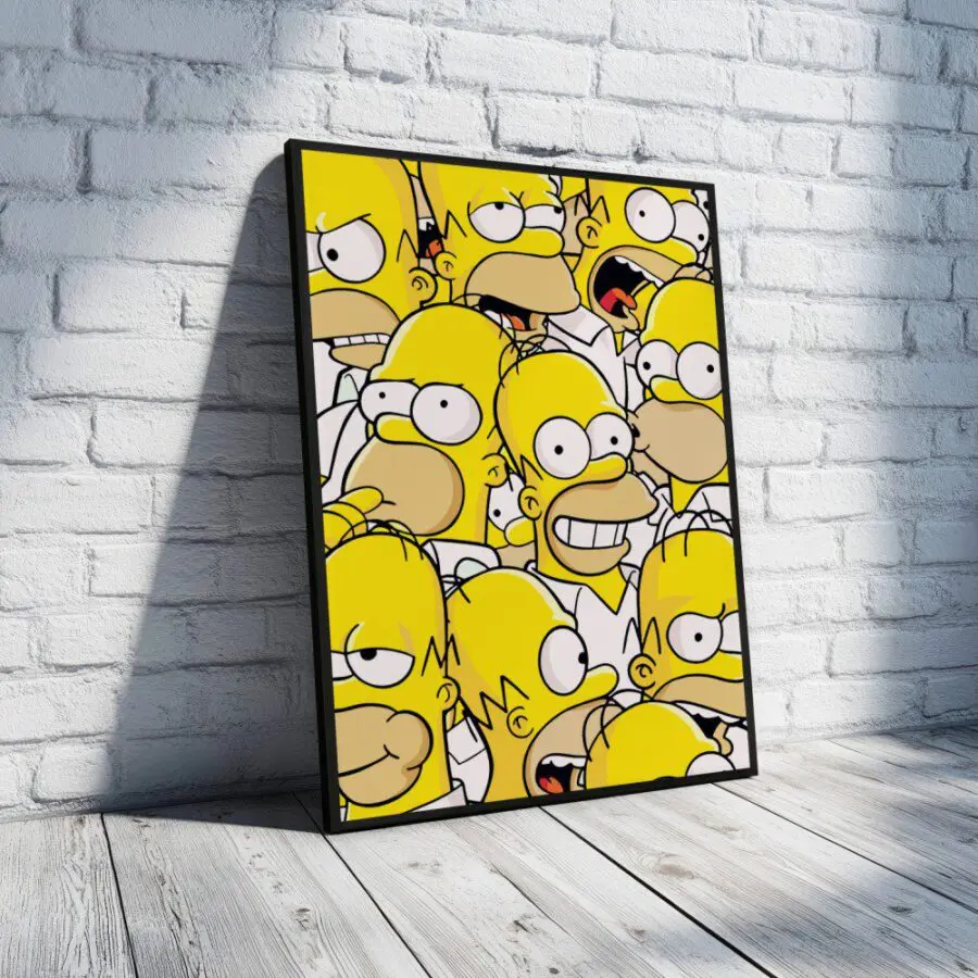 Cuadro de Homero Simpson