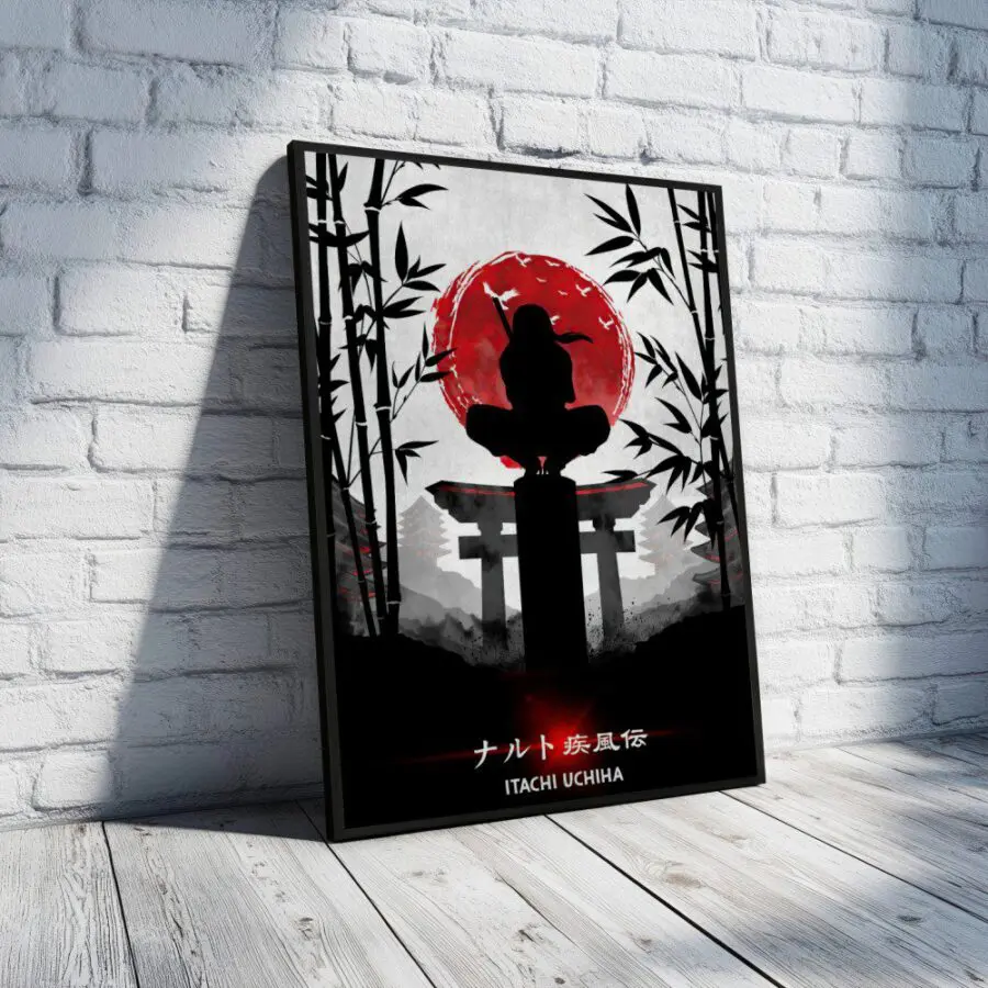 Cuadro de Itachi Uchiha