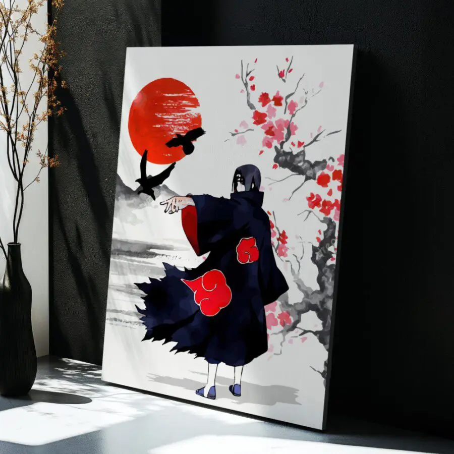 Cuadro de Itachi Uchiha