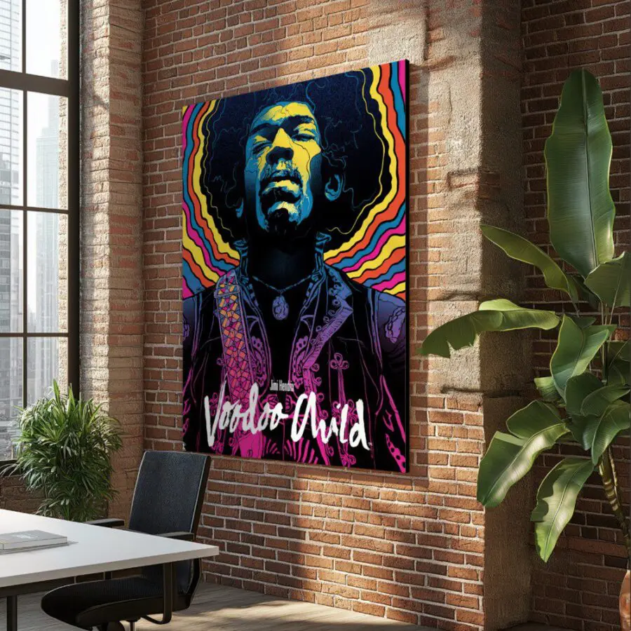 Cuadro de Jimi Hendrix