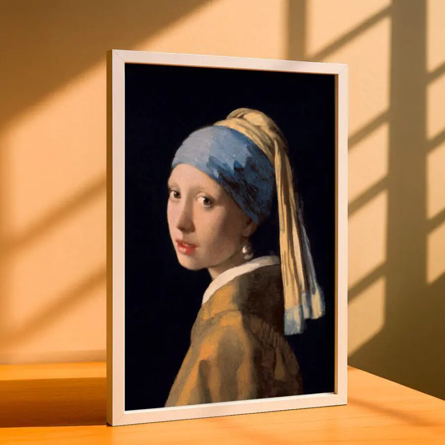 Cuadro de La Joven de la Perla – Johannes Vermeer
