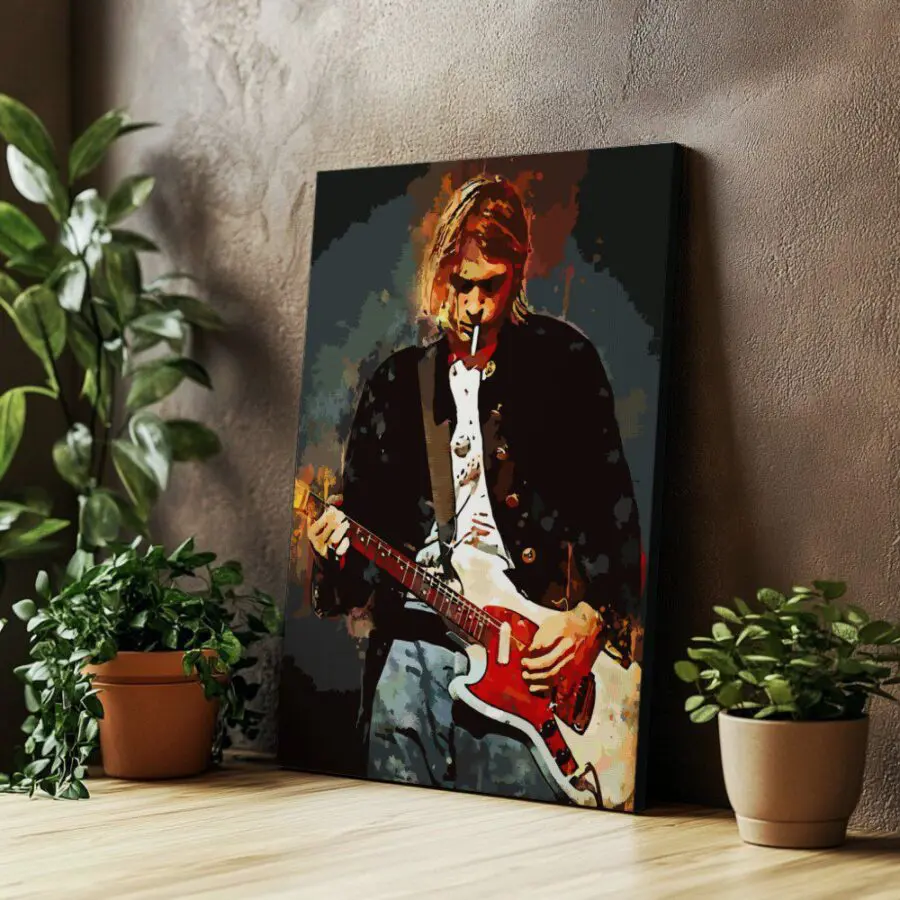 Cuadro de Kurt Cobain