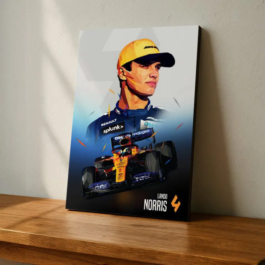 Cuadro de Lando Norris