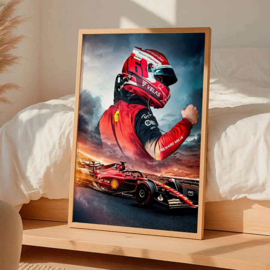 Cuadro de Charles Leclerc