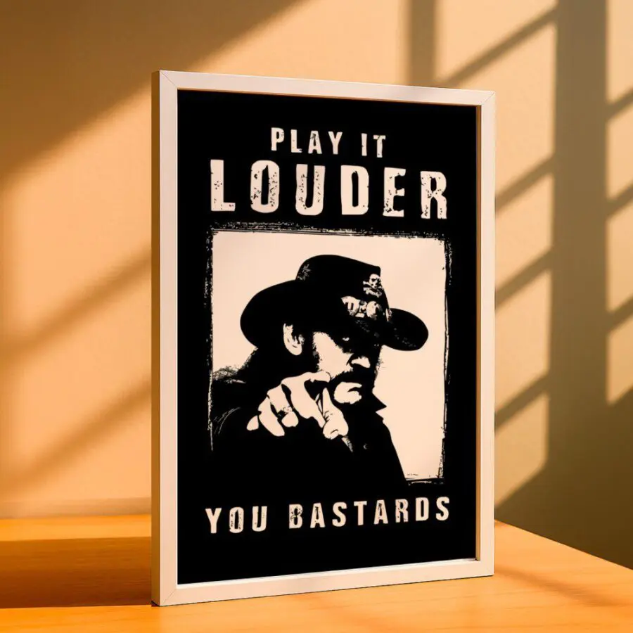 Cuadro de Lemmy Kilmister