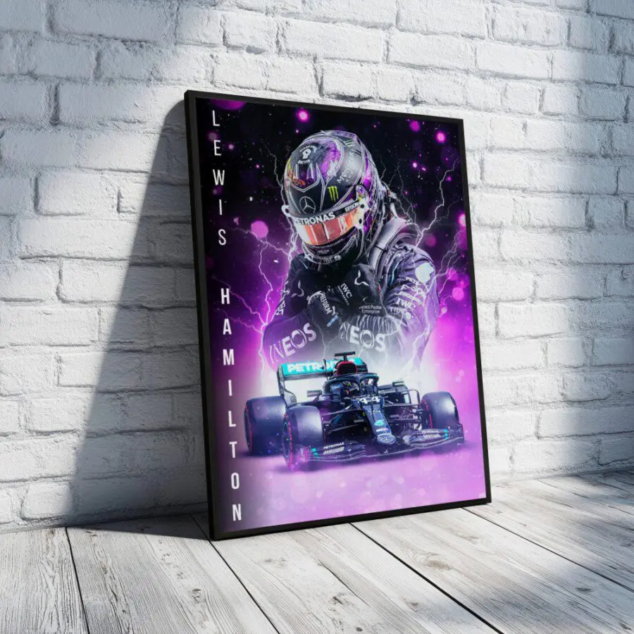 Cuadro de Lewis Hamilton