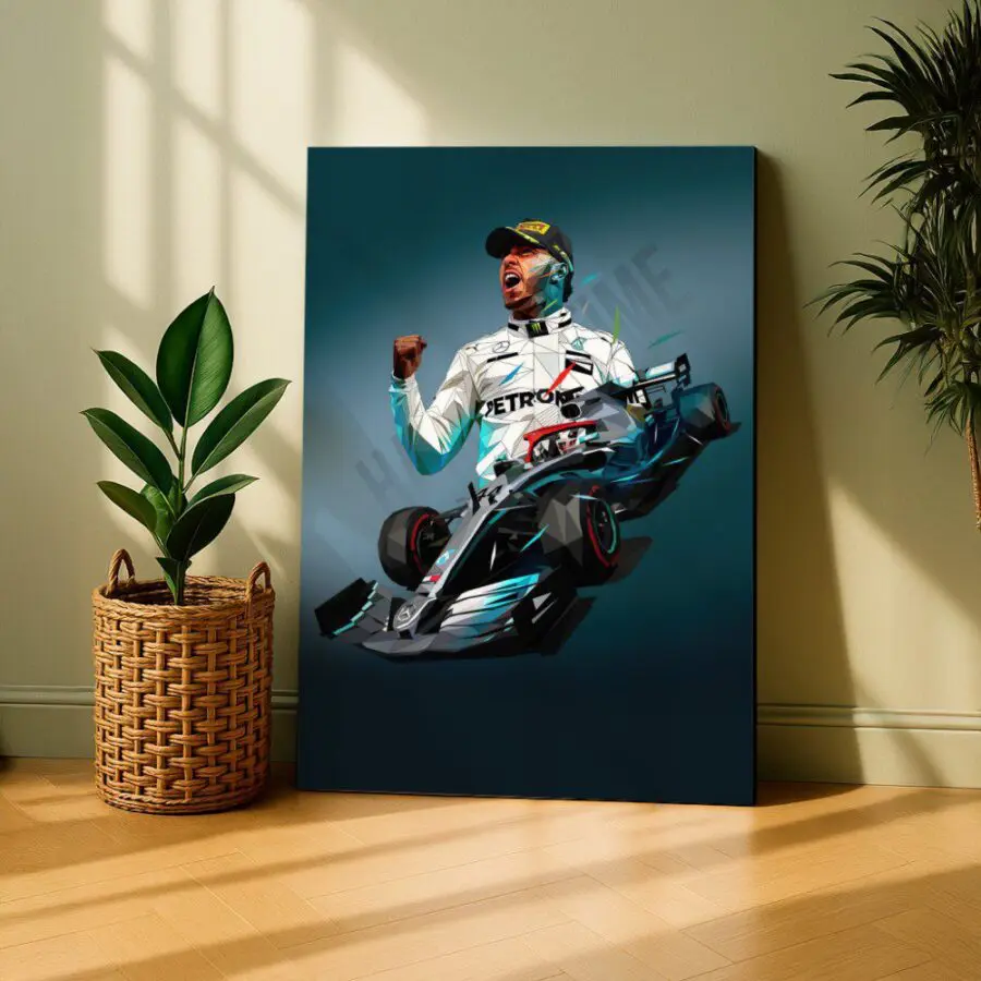 Cuadro de Lewis Hamilton