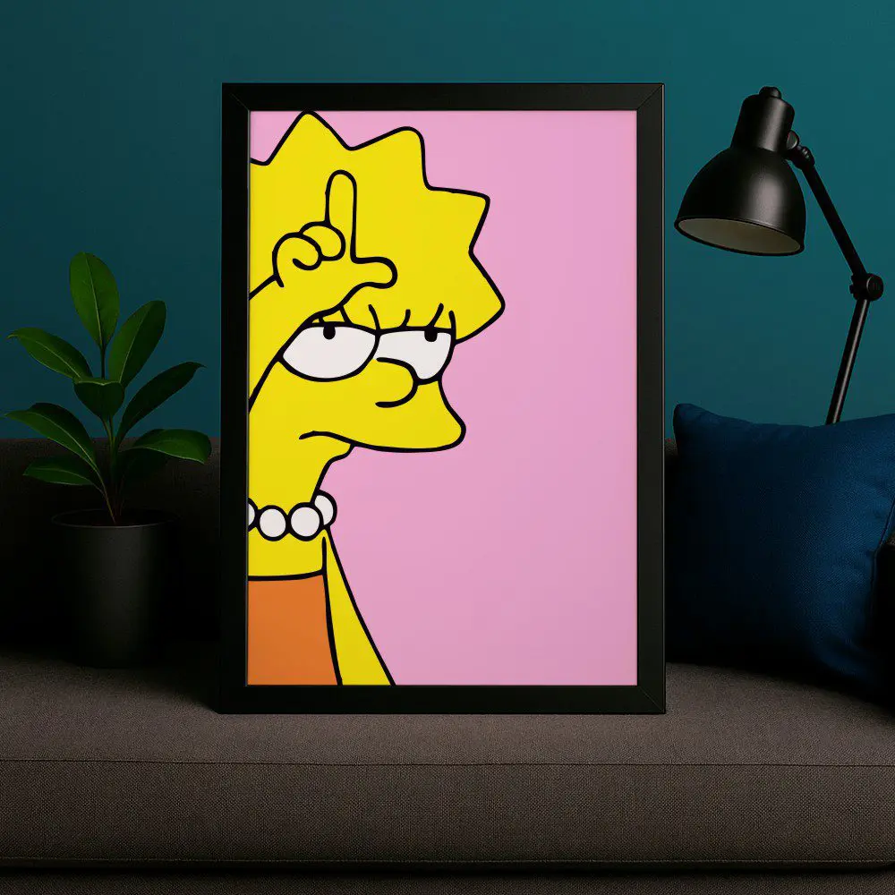 Cuadro de Lisa Simpson - Imagen 3