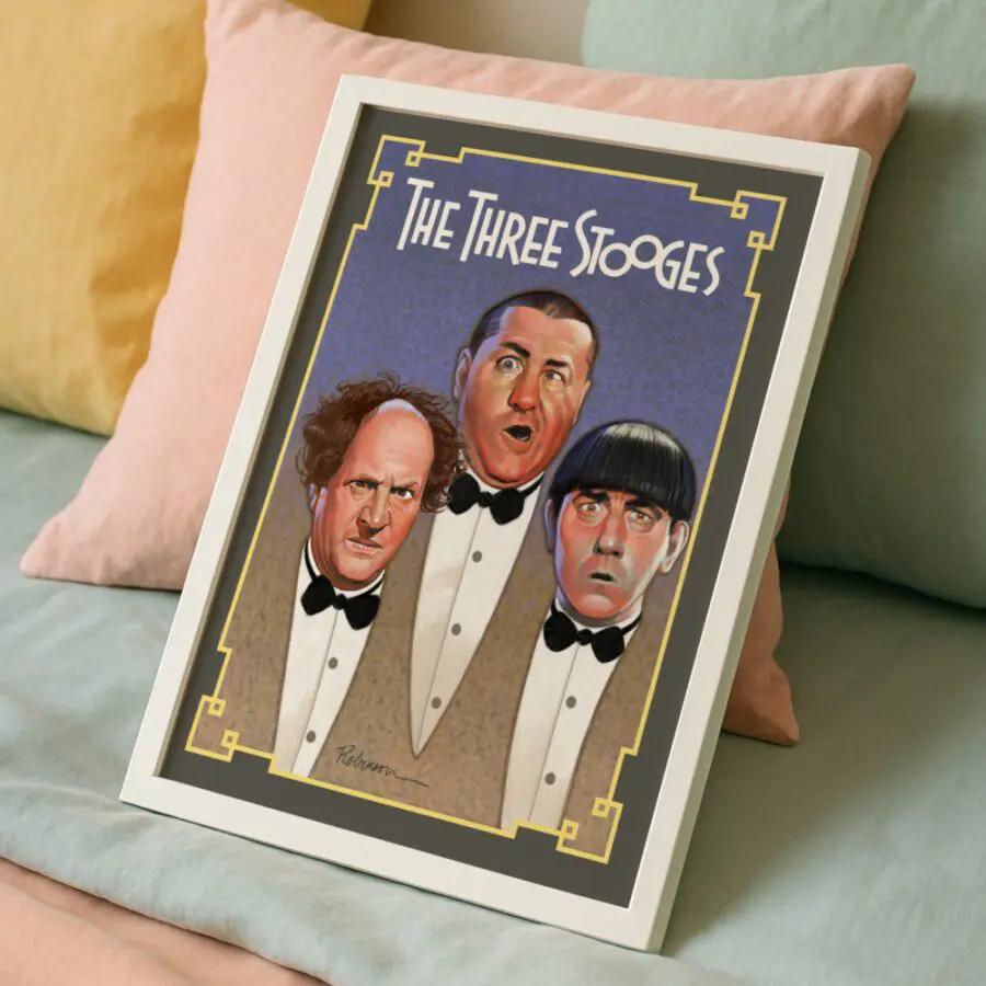 Cuadro de Los Tres Chiflados