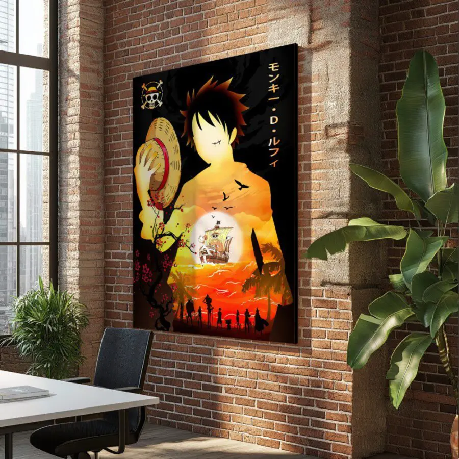 Cuadro de Monkey D. Luffy