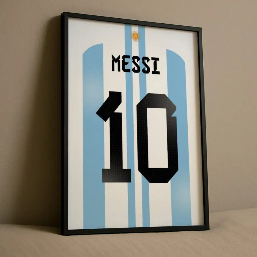 Cuadro de Lionel Messi