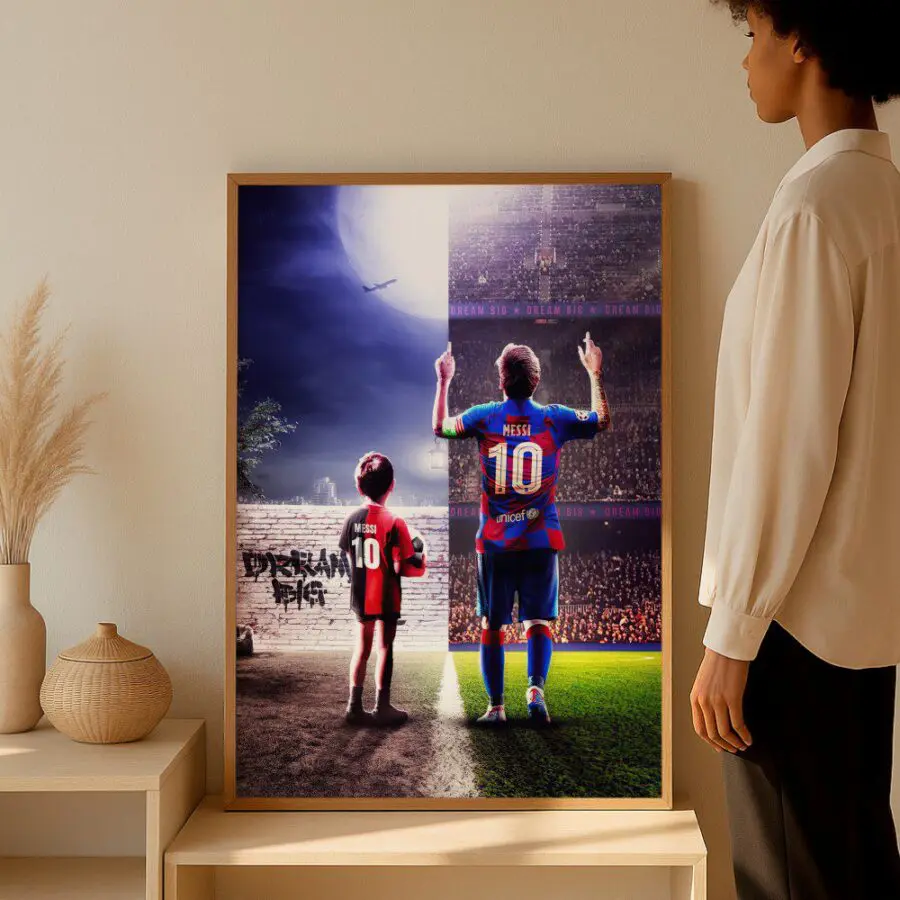 Cuadro de Lionel Messi