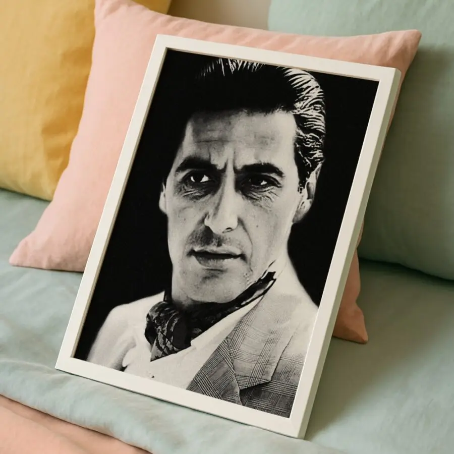 Cuadro de El Padrino - Michael Corleone
