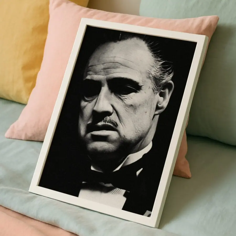 Cuadro de El Padrino - Vito Corleone
