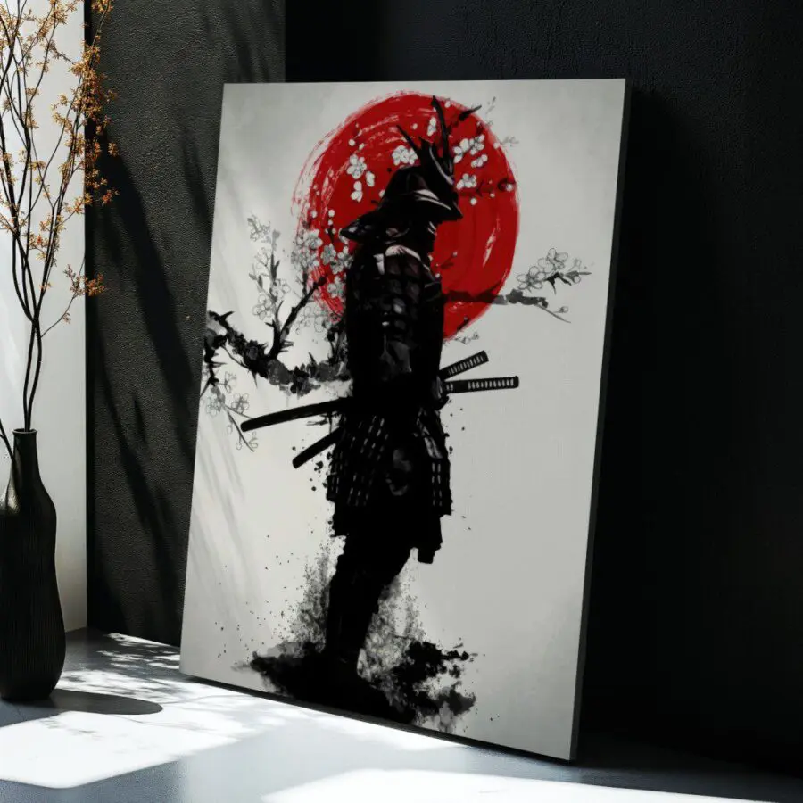 Cuadro de Samurai