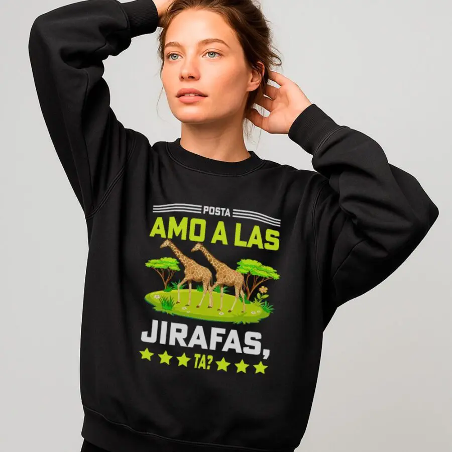 Buzo Amo a Las Jirafas