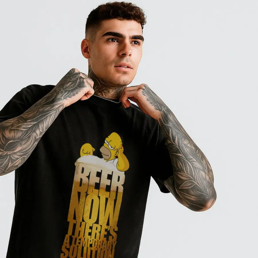 Remera Beer Homero Simpson