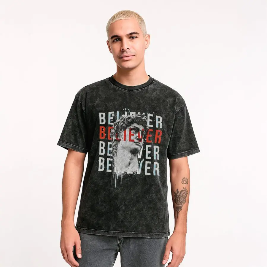 Remera Wash Believer
